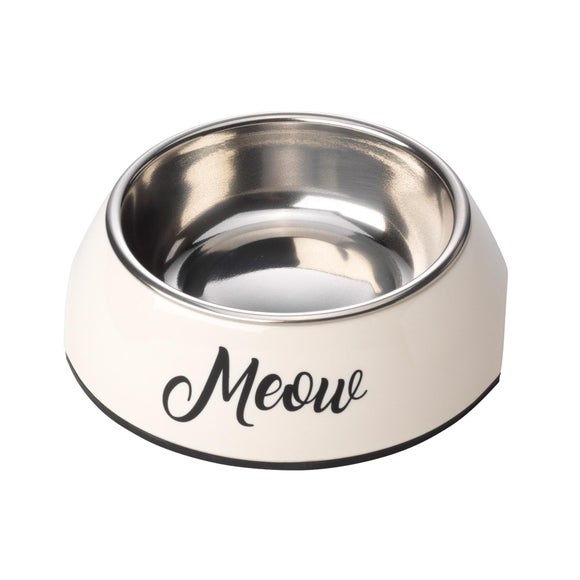 House of Paws Meow Cat Bowl