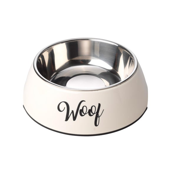 House of Paws Woof Dog Bowl