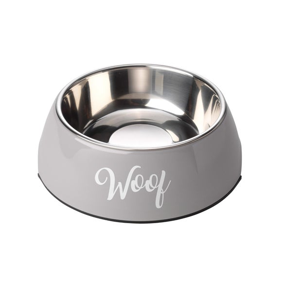 House of Paws Woof Dog Bowl