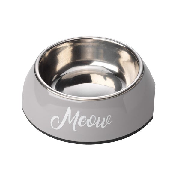 House of Paws Meow Cat Bowl