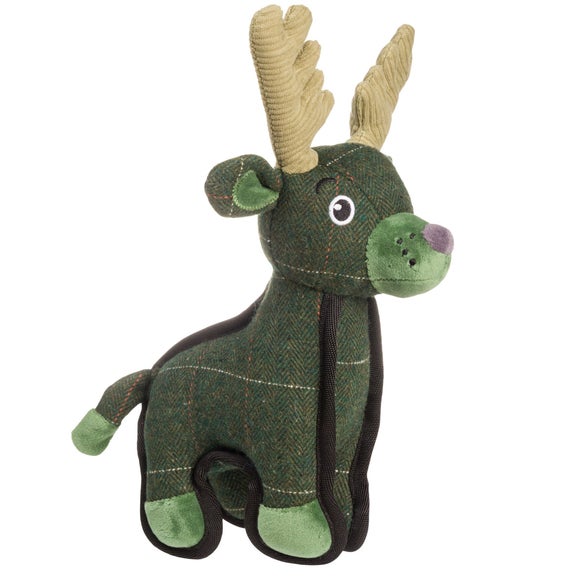 Click to view product details and reviews for House Of Paws Deer Tweed Dog Toy.