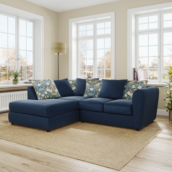 Click to view product details and reviews for Blake Opulent Velvet William Morris Combo Corner Chaise Sofa. Click to view product details and reviews for Blake Opulent Velvet William Morris Combo Corner Chaise Sofa.