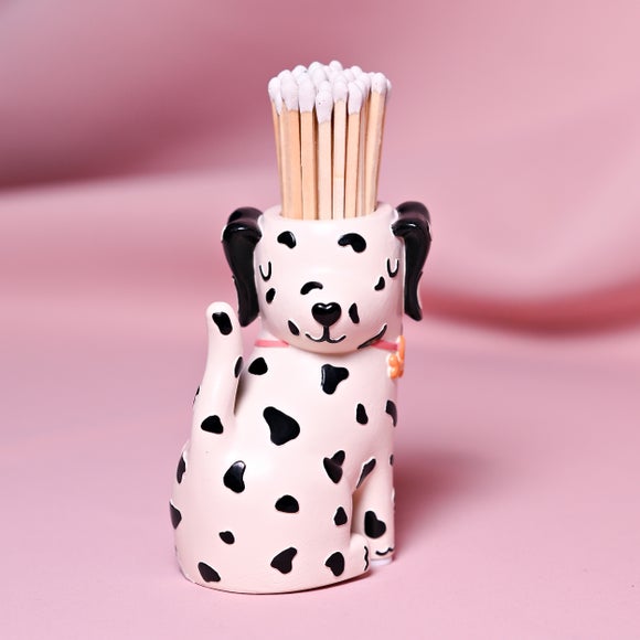 View Raspberry Blossom Dog Matchstick Holder View Raspberry Blossom Dog Matchstick Holder