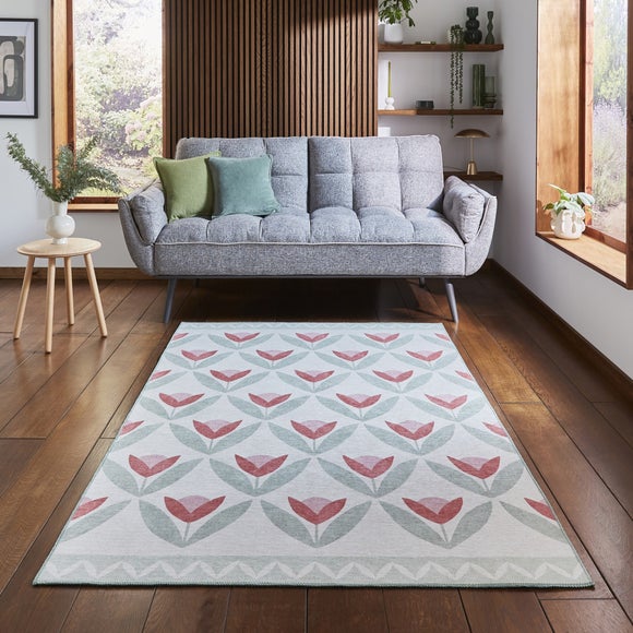 Scion Tulip Trellis Washable Rug