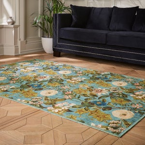 Clarke And Clarke Passiflora Washable Rug