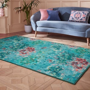 Clarke And Clarke Fiore Washable Rug