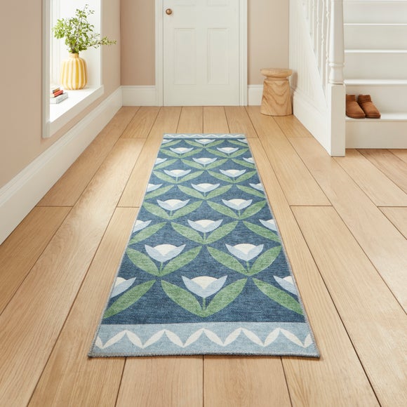 Scion Tulip Trellis Washable Rug