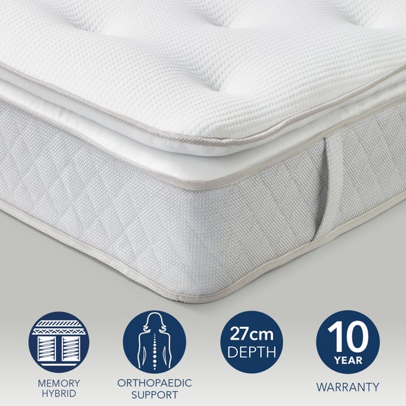 Fogarty Traditional Spring Ortho Memory Foam Pillow Top Mattress