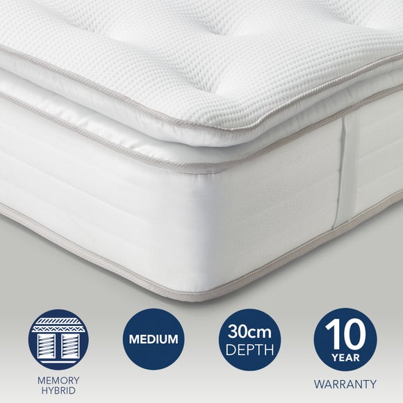View Fogarty 800 Pocket Memory Foam Pillow Top Hybrid Mattress View Fogarty 800 Pocket Memory Foam Pillow Top Hybrid Mattress