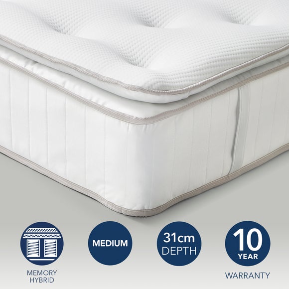 View Fogarty 1000 Pocket Memory Foam Pillow Top Hybrid Mattress View Fogarty 1000 Pocket Memory Foam Pillow Top Hybrid Mattress