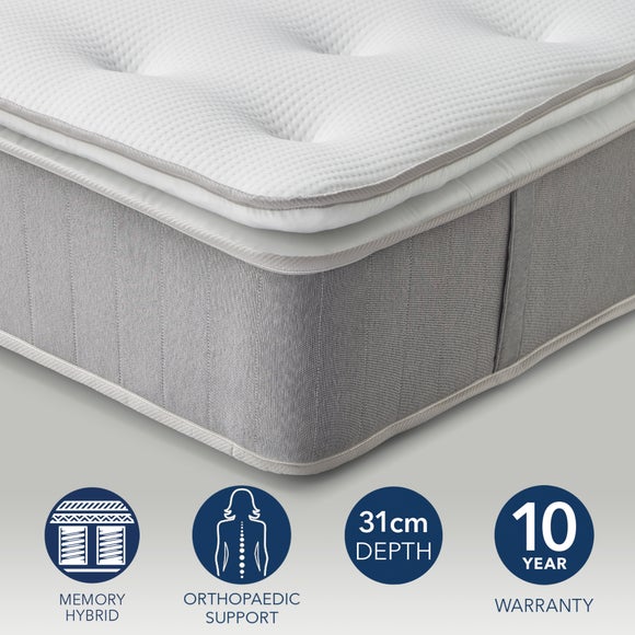 Fogarty 1000 Pocket Ortho Memory Foam Pillow Top Mattress