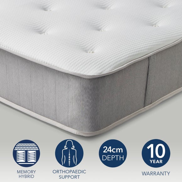 View Fogarty 1000 Pocket Ortho Memory Foam Hybrid Mattress View Fogarty 1000 Pocket Ortho Memory Foam Hybrid Mattress