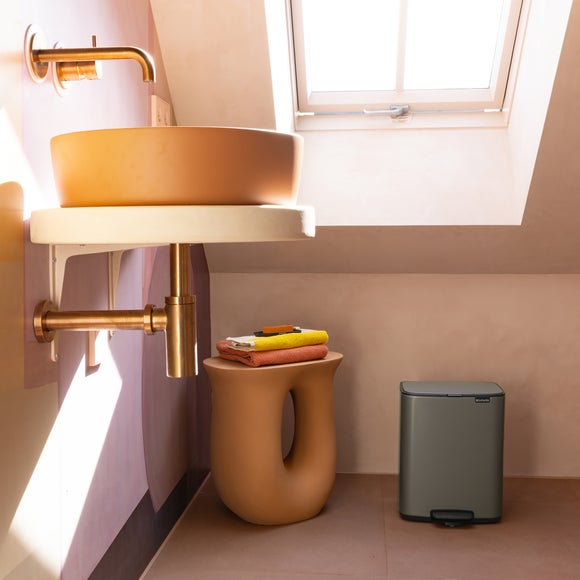 Brabantia Bo 12L Steel Pedal Bin