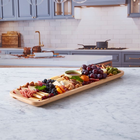 View Farberware Build A Board Bamboo Grazing Platter With Lid View Farberware Build A Board Bamboo Grazing Platter With Lid