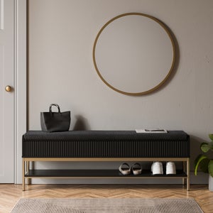 Georgi Wide Storage Bench