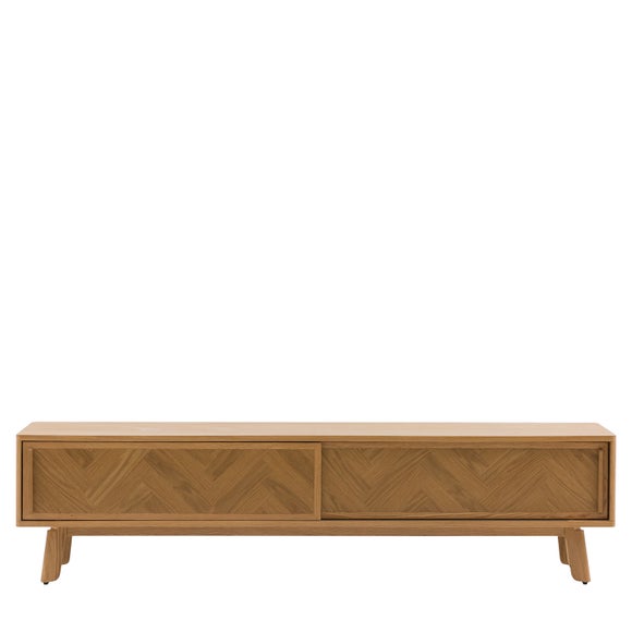 Hanley Parquet Wide TV Unit for TVs up to 75"