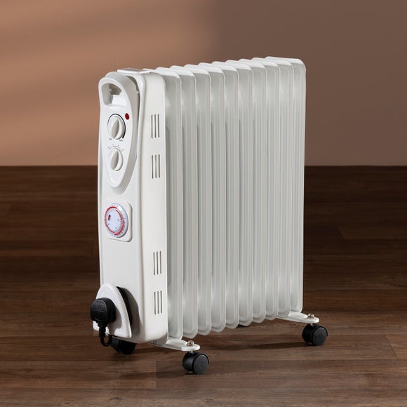 Daewoo 2500w Oil Filled Radiator with Timer