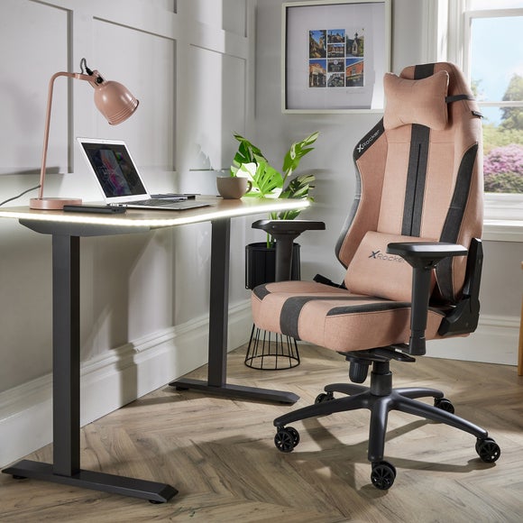 Click to view product details and reviews for Return X Rocker Onyx Office Fabric Gaming Chair. Click to view product details and reviews for Return X Rocker Onyx Office Fabric Gaming Chair.