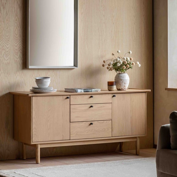 Kalia Large Sideboard, Oak Effect