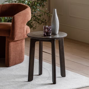 Cedar & Sage Hanley Parquet Side Table