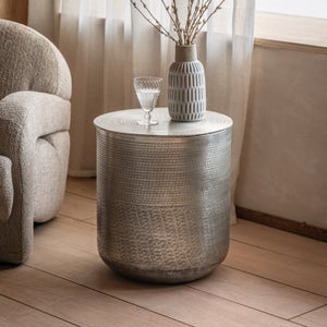 Cedar & Sage Arcata Side Table With Storage