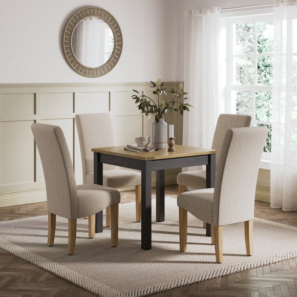 Olney Compact 4 Seater Square Dining Table