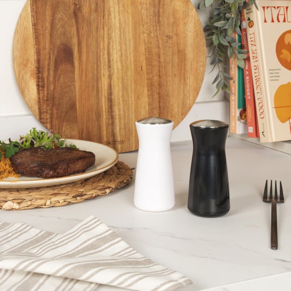 Salter Gravity Salt and Pepper Shaker Set