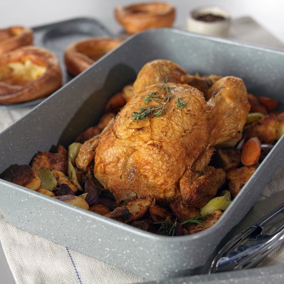 Salter Marblestone Non-Stick Roasting Tray, 36cm