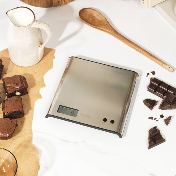 Salter Stainless Steel Pro Electronic Kitchen Scale