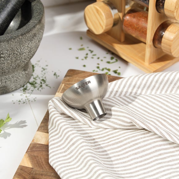 Click to view product details and reviews for Salter Stainless Steel Spice Funnel.