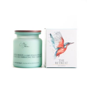 Meg Hawkins The Retreat Kingfisher Soy Candle