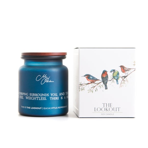 Meg Hawkins The Lookout British Birds Soy Candle