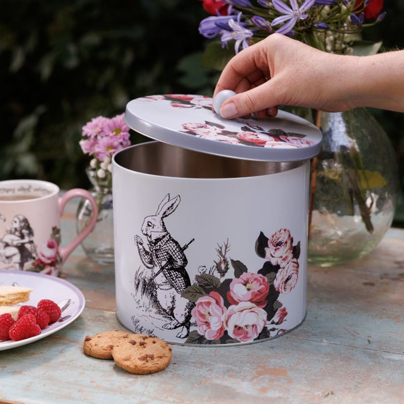 Mikasa V&A Alice in Wonderland Biscuit Tin