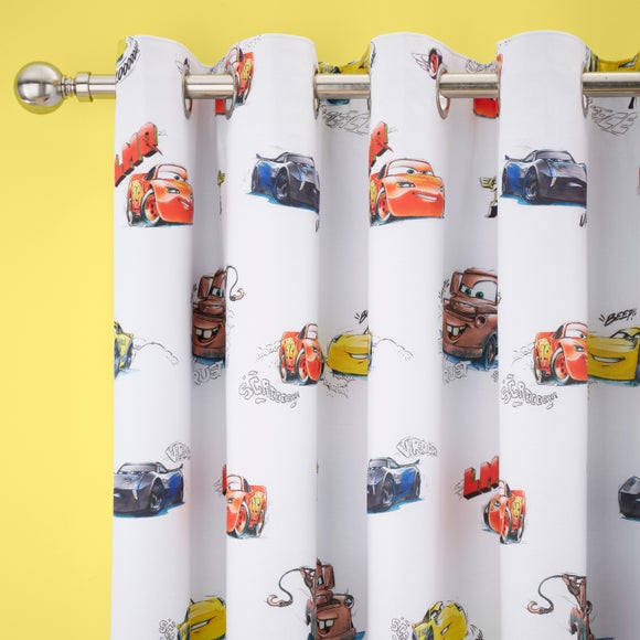 Pixar Cars Blackout Eyelet Curtains
