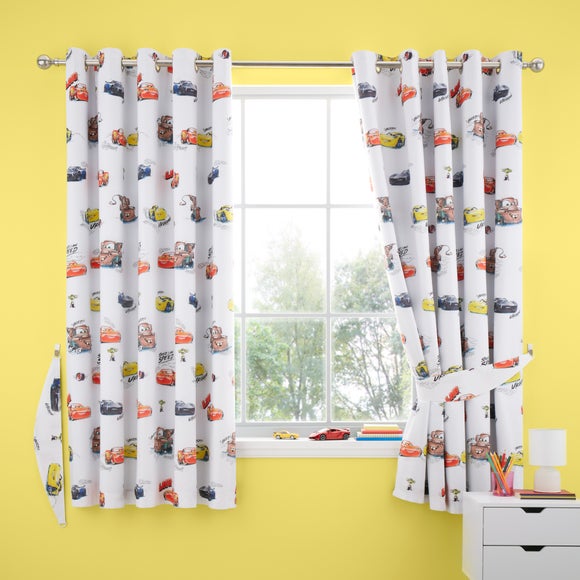 Pixar Cars Blackout Eyelet Curtains