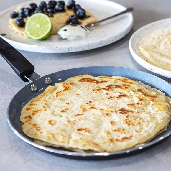 MasterClass Ceramic Non-Stick Eco Crepe Pan, 24cm