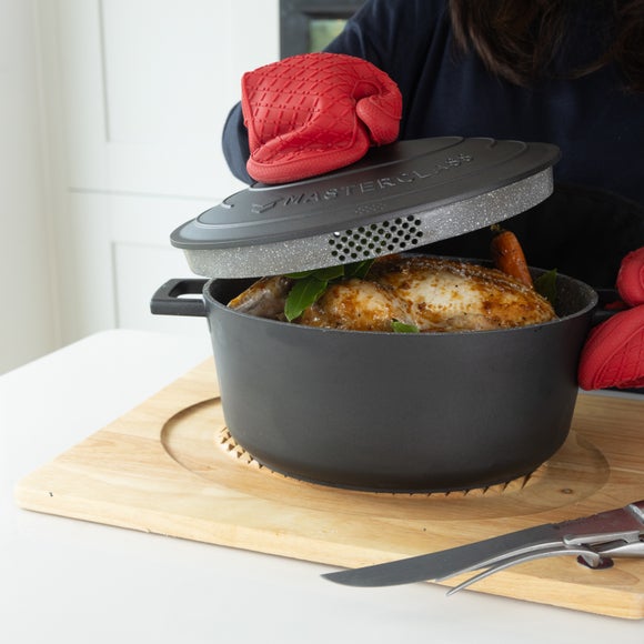 Click to view product details and reviews for Masterclass 6l Cast Aluminium Oval Casserole Dish.