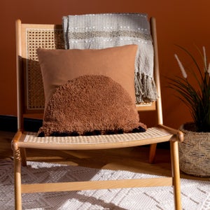 Furn. Radian Cotton Square Cushion