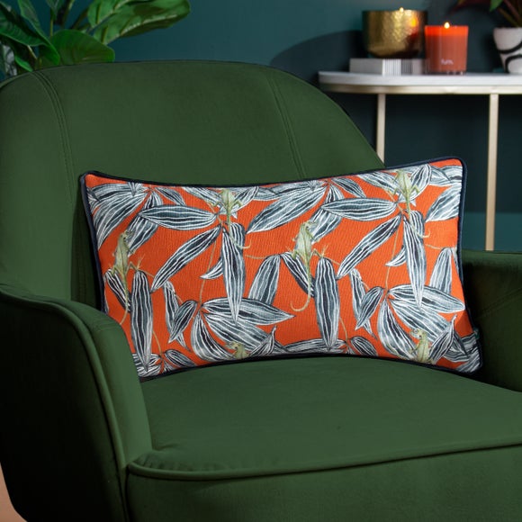 Wylder Nature Ebon Wilds Nkiru Rectangle Cushion