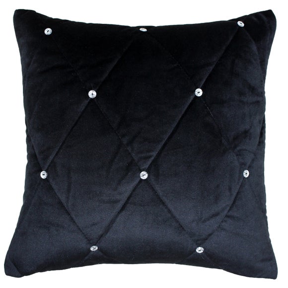 Paoletti New Diamante Square Cushion