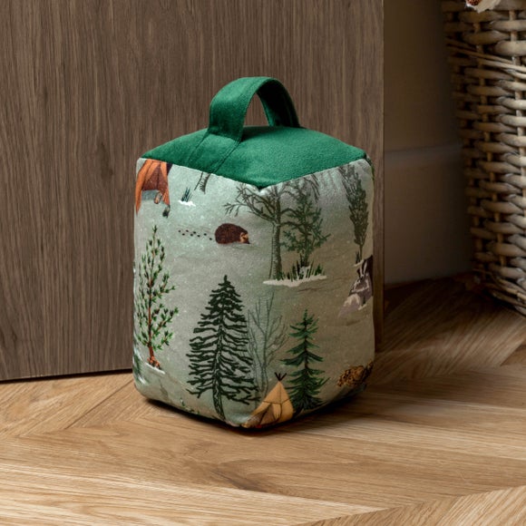 furn. Lodge Wood Doorstop