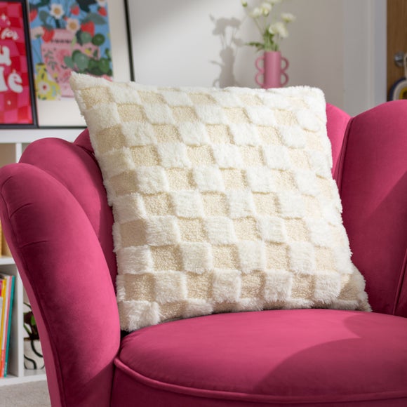 Heya Home Check It Rectangle Cushion