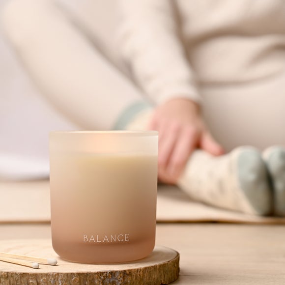 Serenity Balance Pink Pepper Geranium & Amber Candle