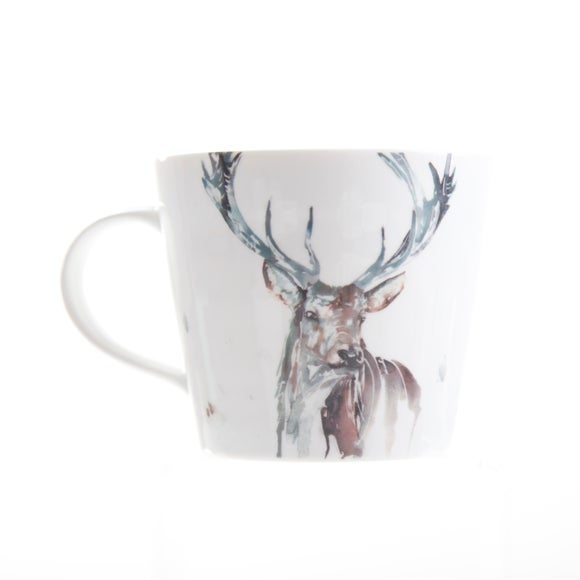 Click to view product details and reviews for Meg Hawkins The Highlands Stag Mug.