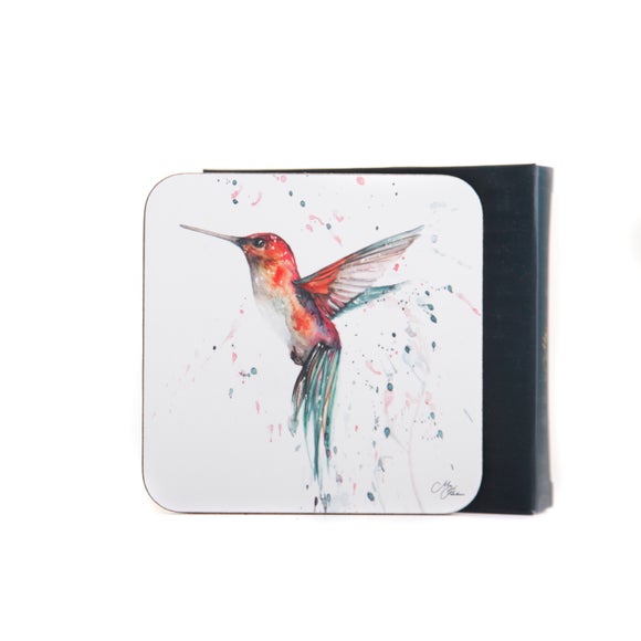 Meg Hawkins Set of 4 Hummingbird Coasters