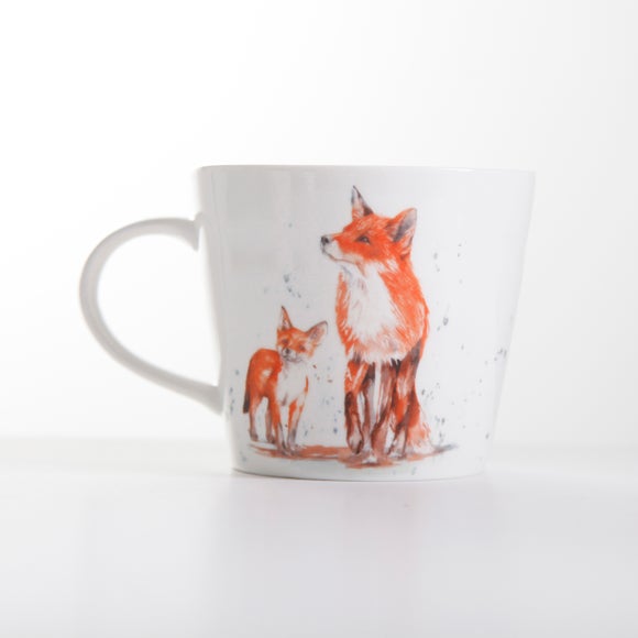 Meg Hawkins The Den, Fox and Cub Mug