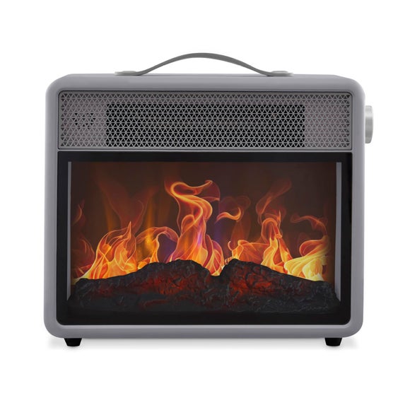 Retro Flame Effect 1.8KW Heater