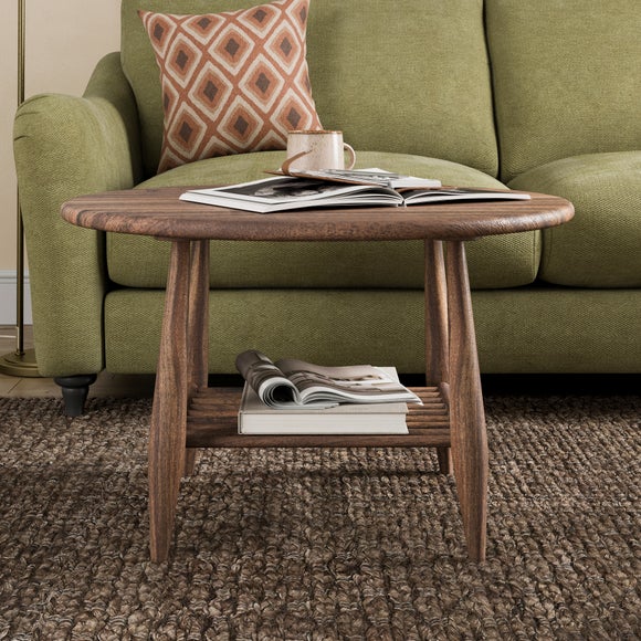 Haider Coffee Table, Acacia Wood