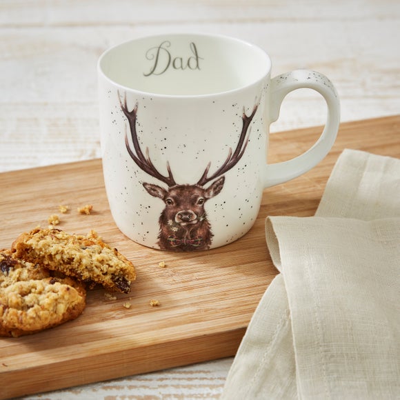 Wrendale Dad Stag Mug