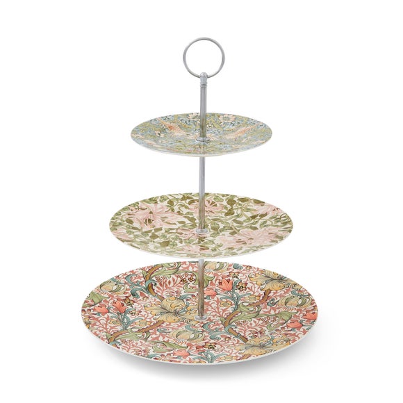 View Morris & Co 3 Tier Cake Stand View Morris & Co 3 Tier Cake Stand